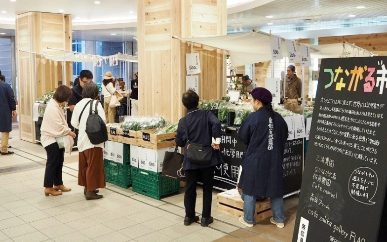 ヒト、マチをつなげる「つながる市」